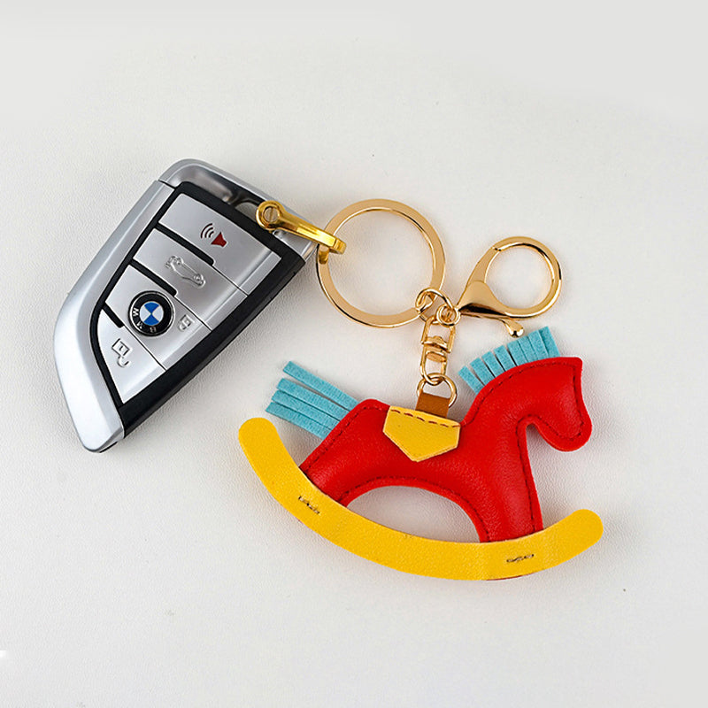 Vintage Rocking Horse Bag Charm