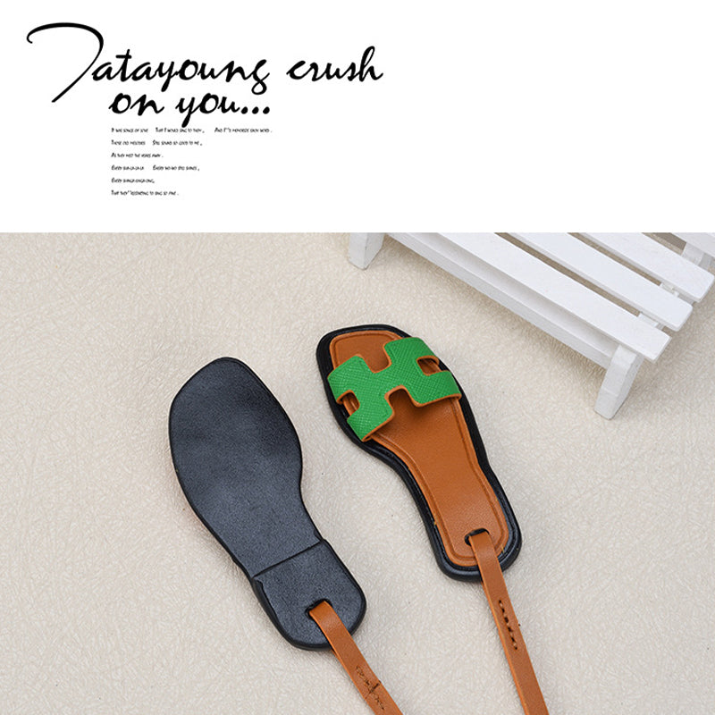 Mini H Slipper Bag Charm