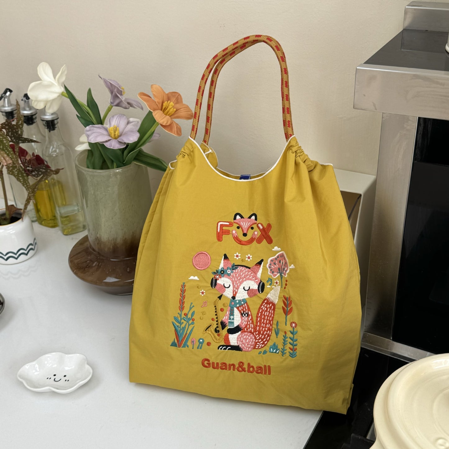 Eco-Chic Foxy Tote