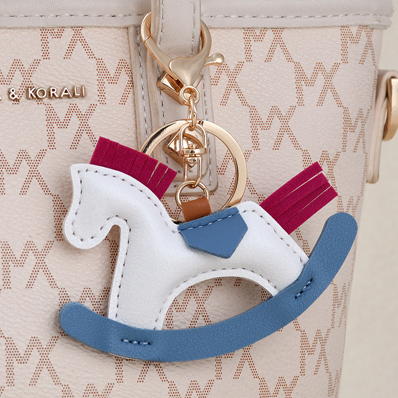 Vintage Rocking Horse Bag Charm