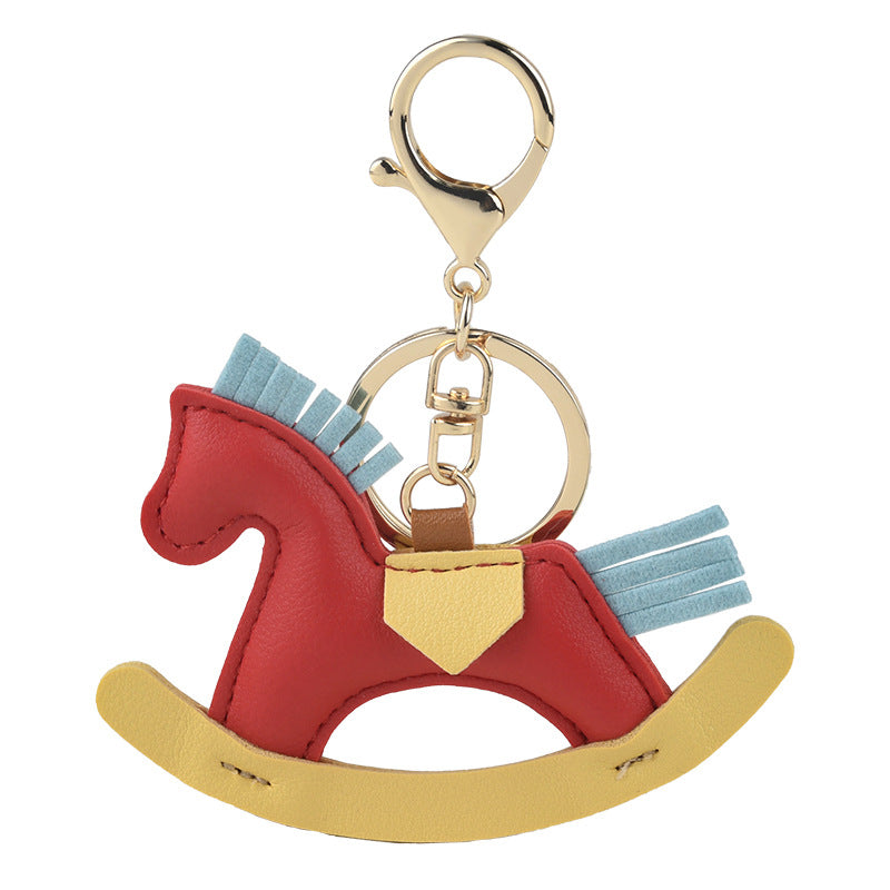 Vintage Rocking Horse Bag Charm