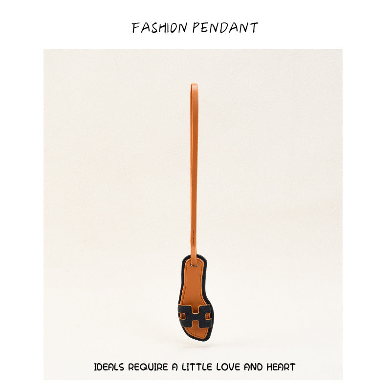 Mini H Slipper Bag Charm