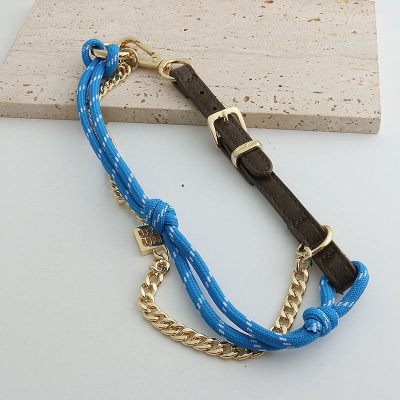 Long Chain Bag Charm & Multi-Layer Bracelet Keychain