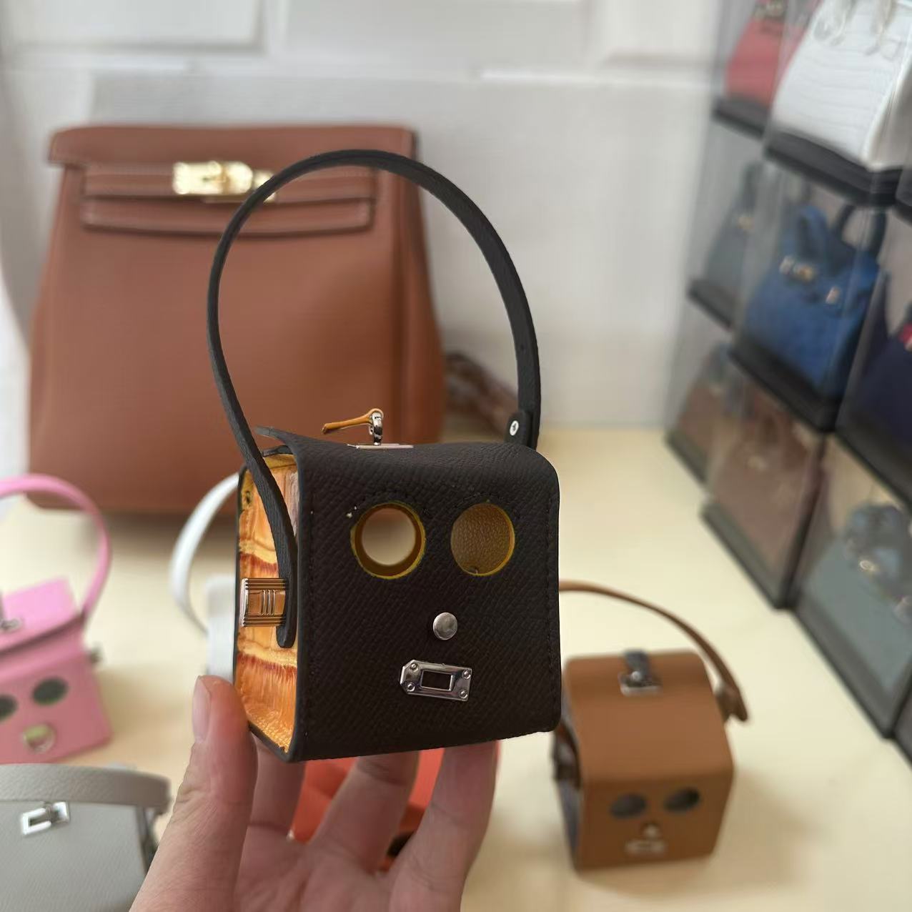 Mini Robot Bag Charm