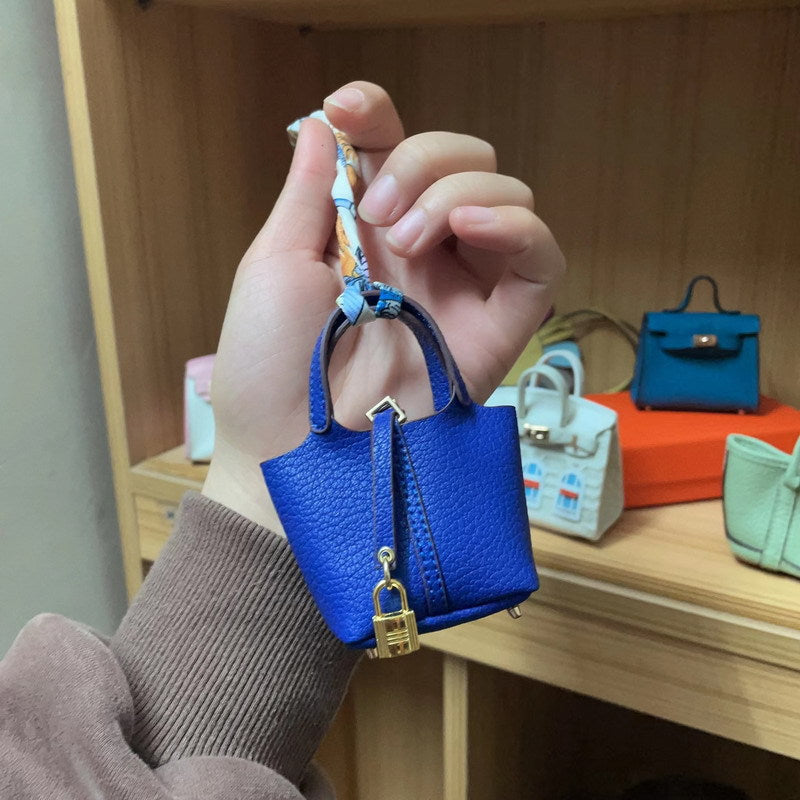 Mini Picotin Bag Charm