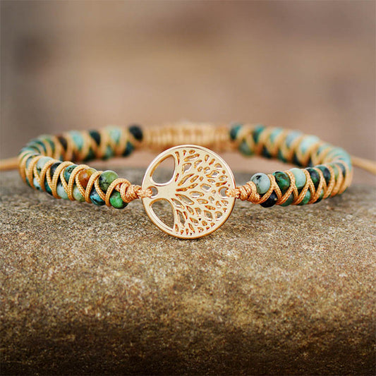 The Tree of Life Imperial Jasper Energy Bracelet
