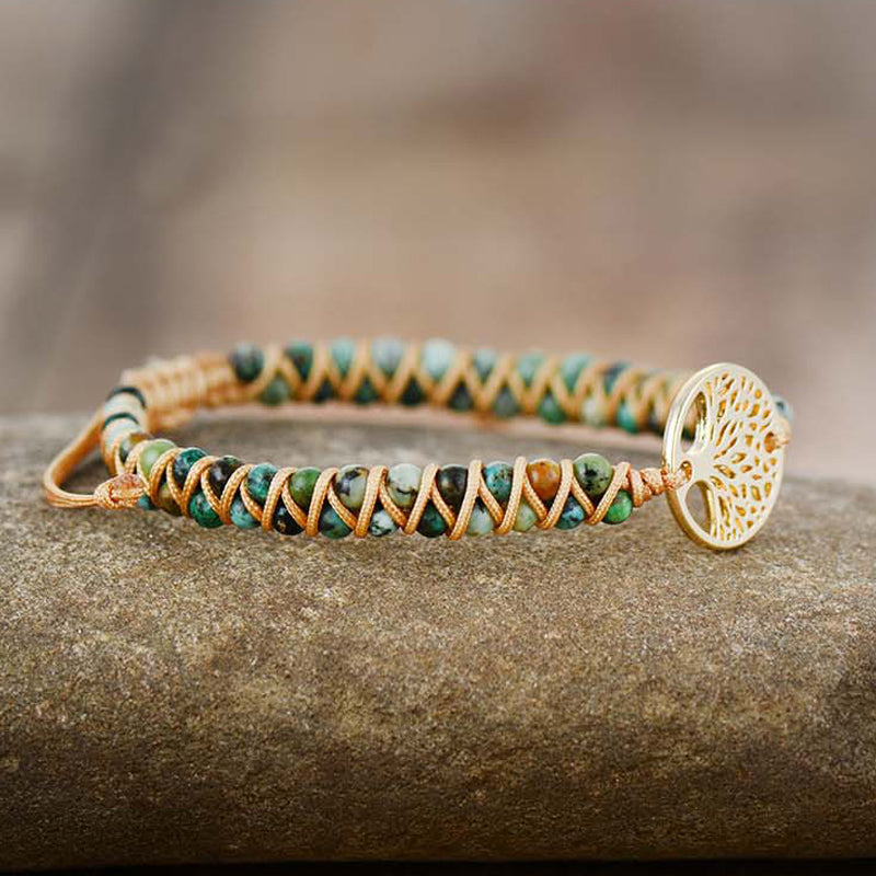 The Tree of Life Imperial Jasper Energy Bracelet