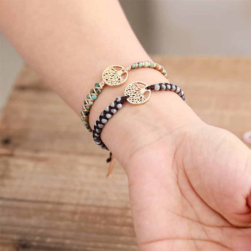 The Tree of Life Imperial Jasper Energy Bracelet