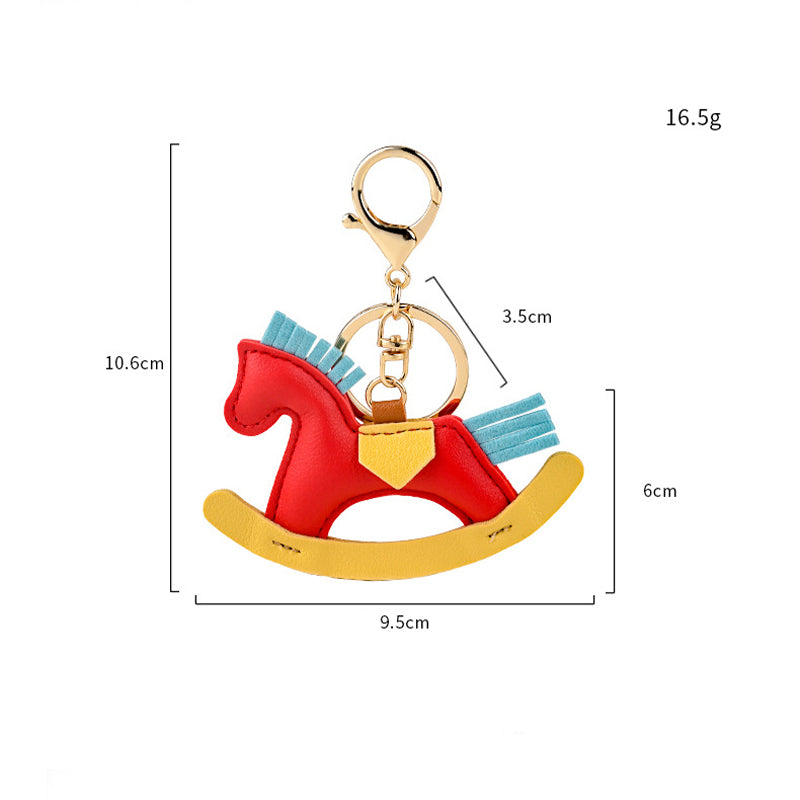Vintage Rocking Horse Bag Charm