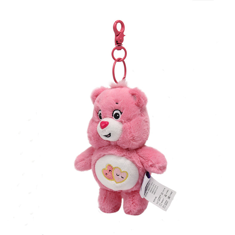 Love Heart Plush Bear Plush Bags Charm