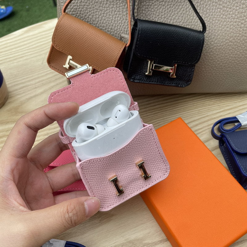 Genuine Leather Mini Constance Bag Charm