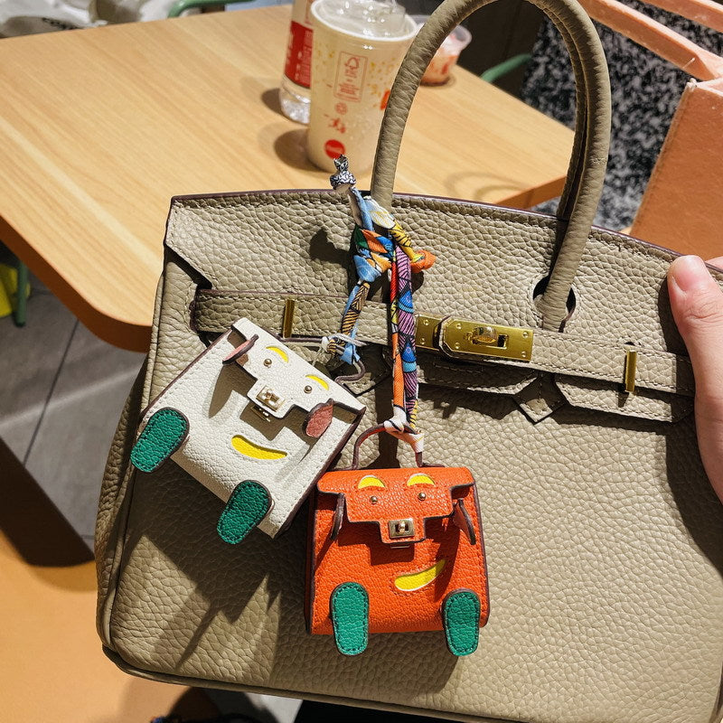 Mini Kelly Doll Bag Charm