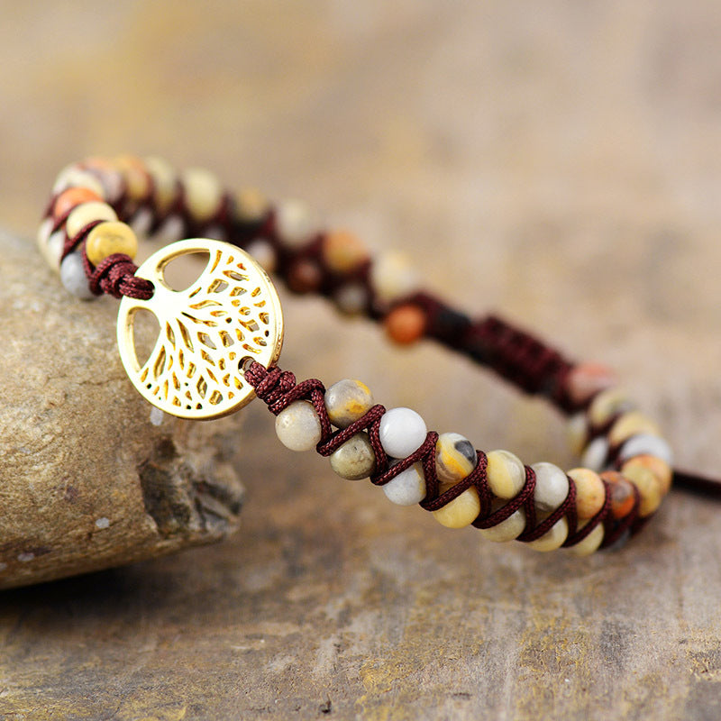 The Tree of Life Imperial Jasper Energy Bracelet