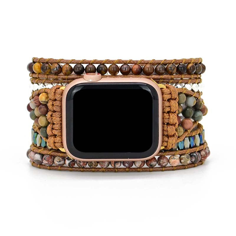 Tiger Eye Apple Watch Strap: Strength and Courage