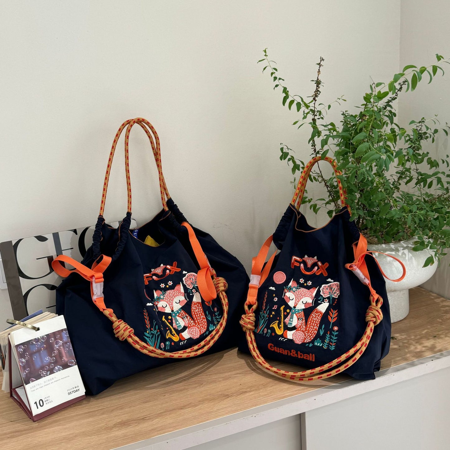 Eco-Chic Foxy Tote