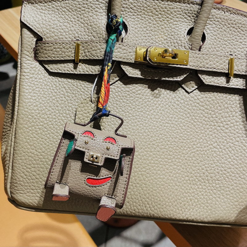 Mini Kelly Doll Bag Charm