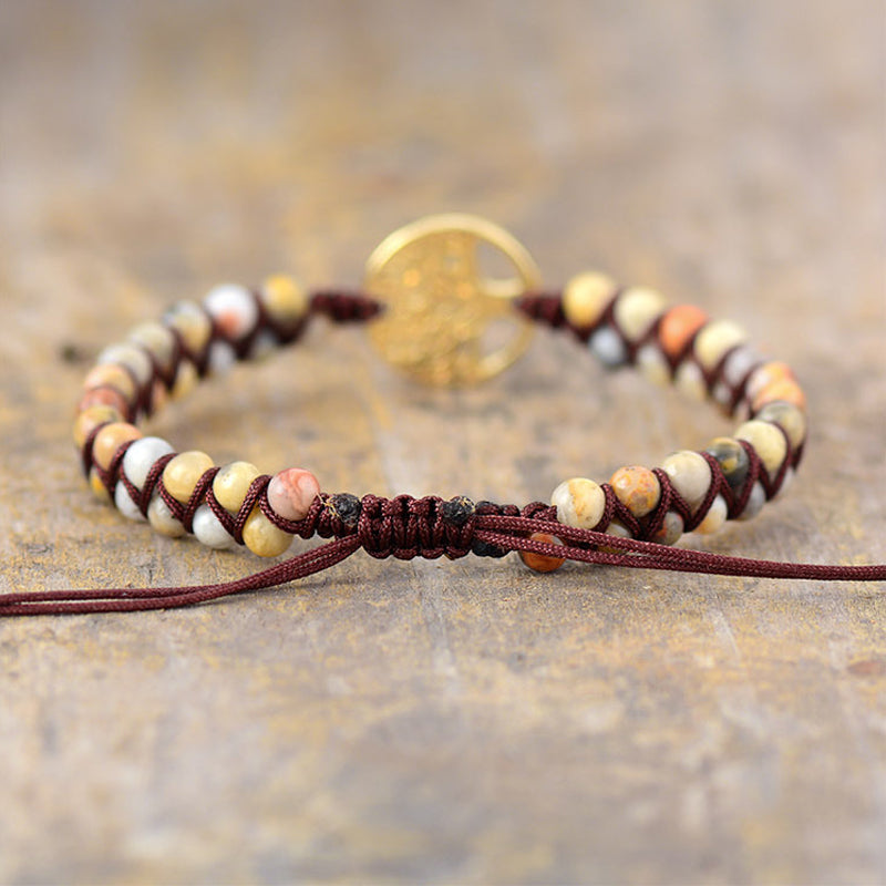 The Tree of Life Imperial Jasper Energy Bracelet