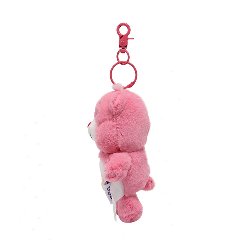 Love Heart Plush Bear Plush Bags Charm