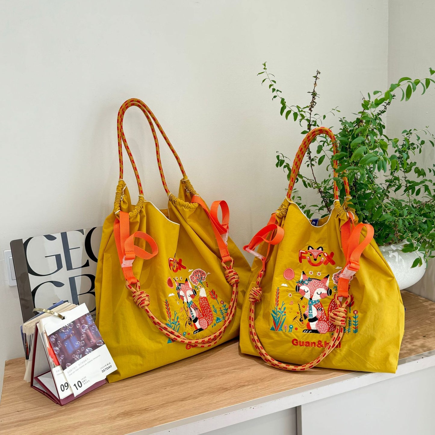 Eco-Chic Foxy Tote