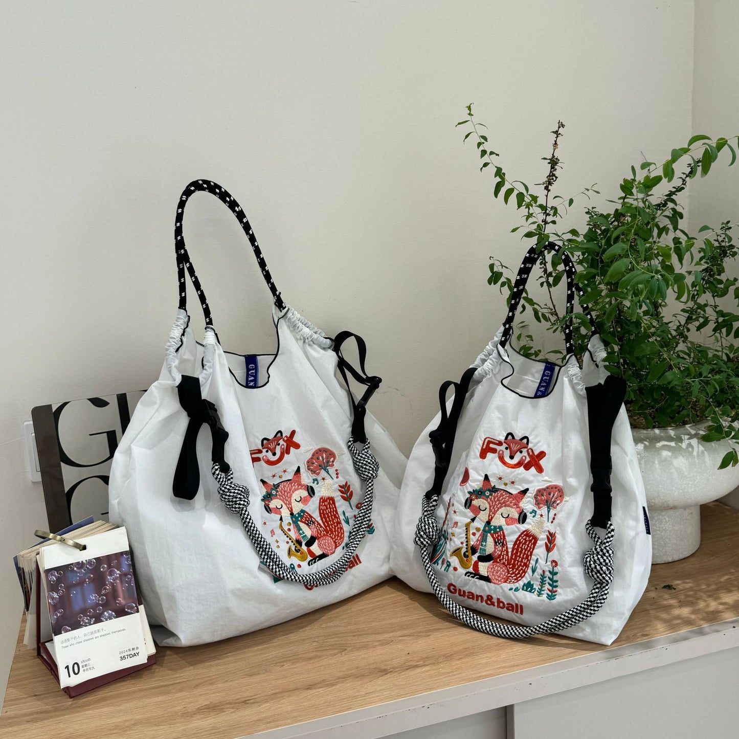 Eco-Chic Foxy Tote