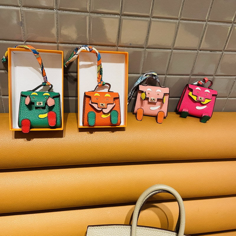 Mini Kelly Doll Bag Charm