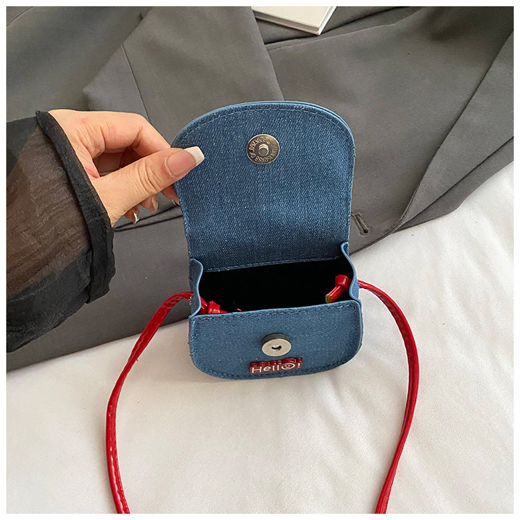 Kitty Bow Mini Crossbody Bag