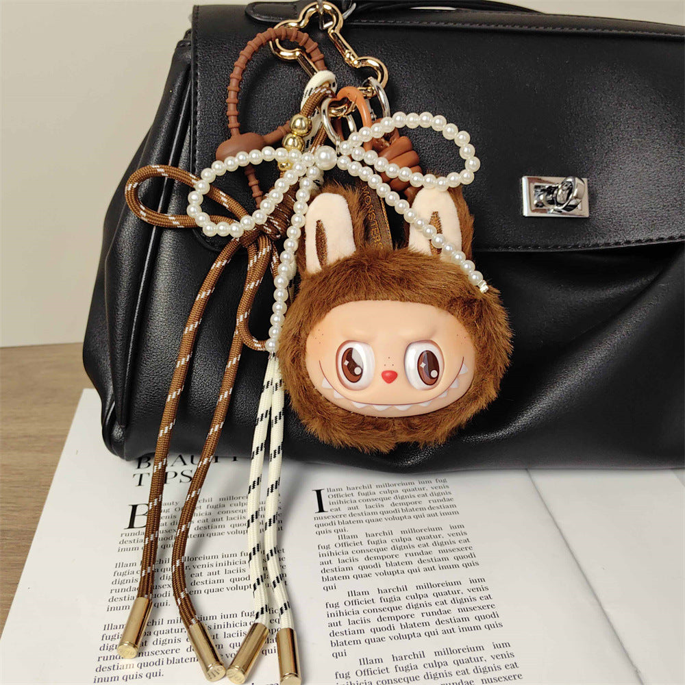 Adorable Brown Keychain & Bag Charm