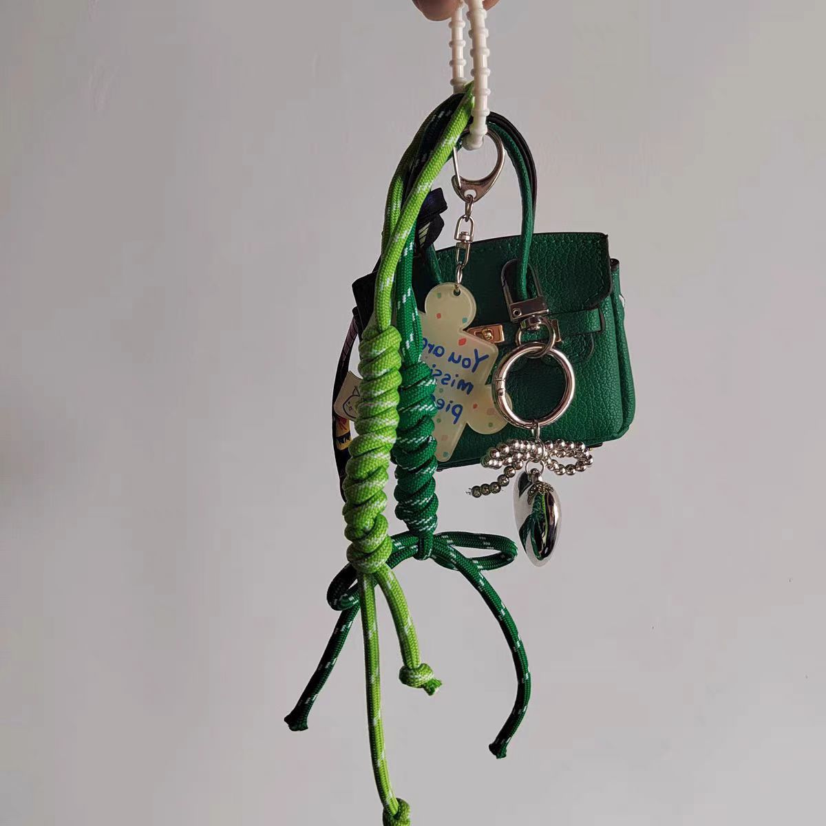 You are my missing piece-Braided Bag pendant & Keychains