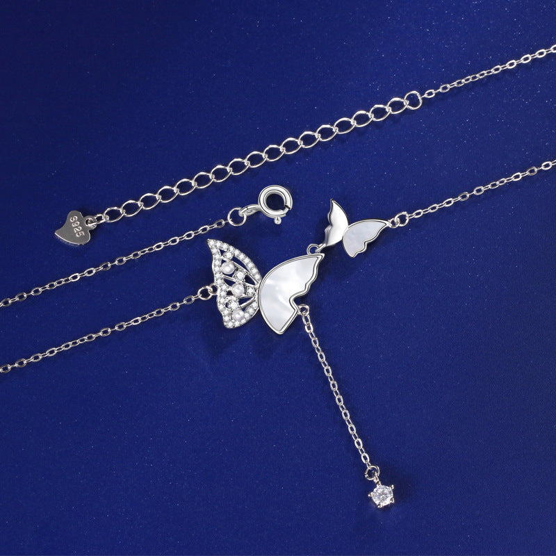 Pianpian Double Butterfly Necklace - Freedom, Beauty & Love