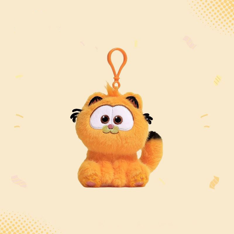 Cute Garfield Plush Bag Charm & Keychain