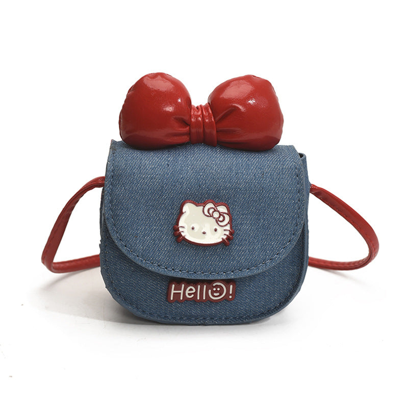 Kitty Bow Mini Crossbody Bag
