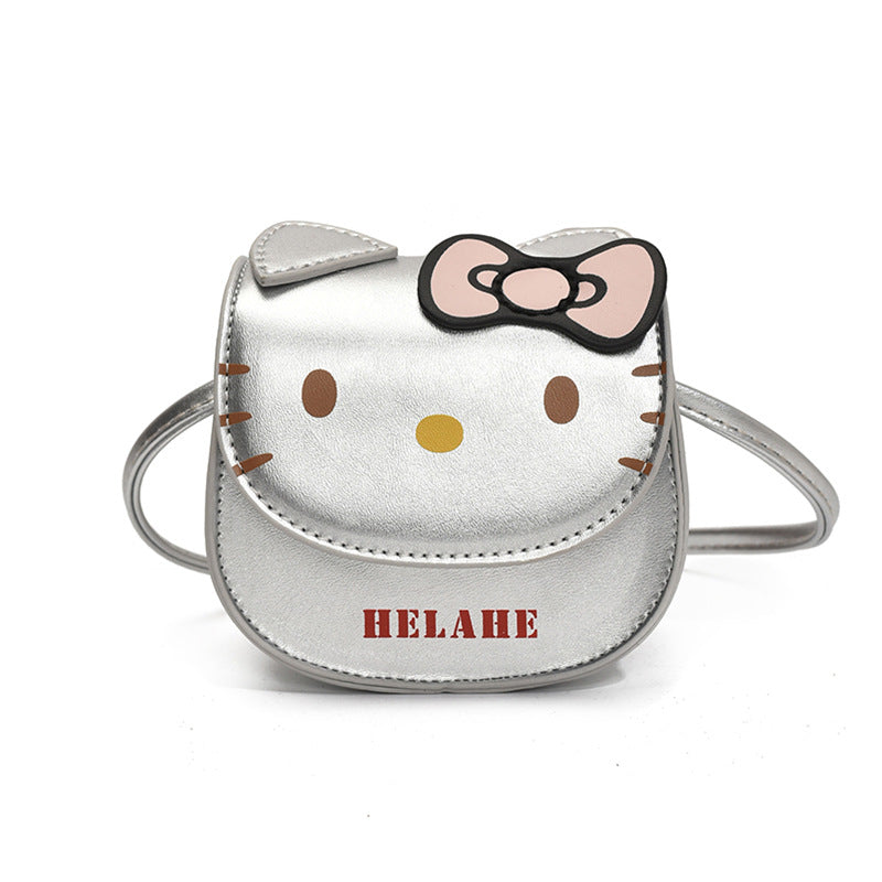 Kids' Cartoon Cat Crossbody Bag