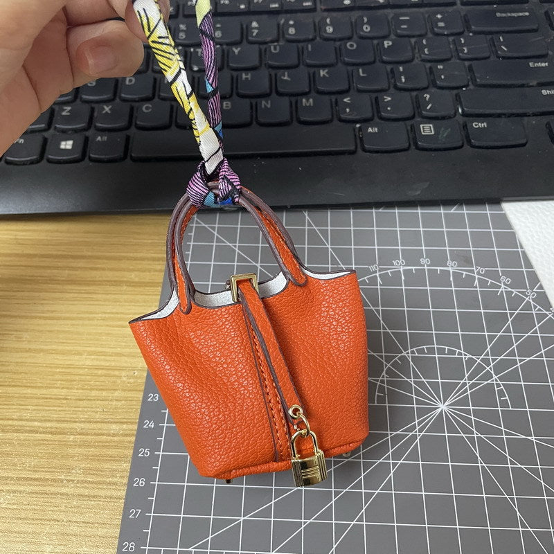 Mini Picotin Bag Charm