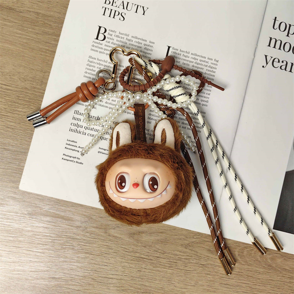 Adorable Brown Keychain & Bag Charm