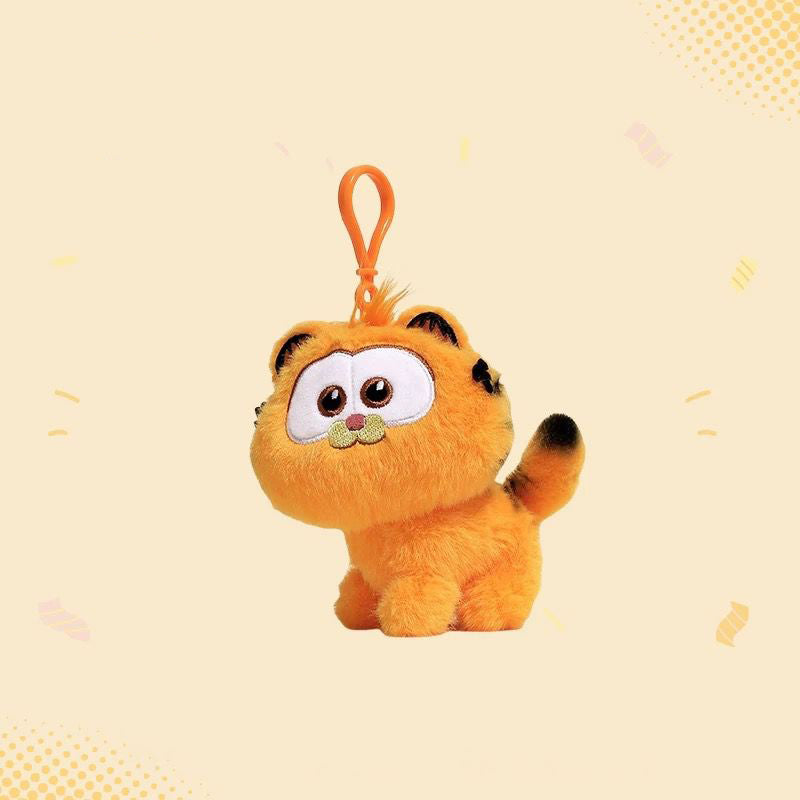 Cute Garfield Plush Bag Charm & Keychain