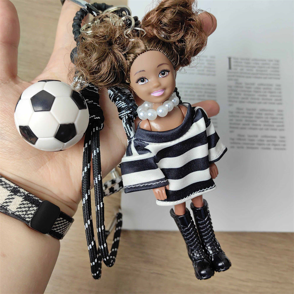 Adorable Barbie Little Kelly Keychain & Charm for Girls