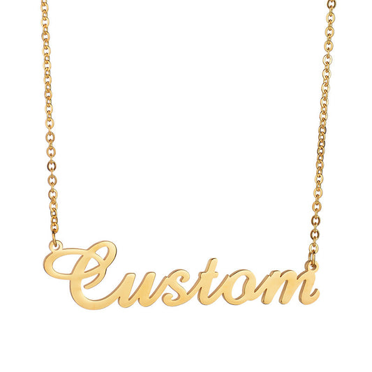 Custom Name Necklace A Necklace Just For You