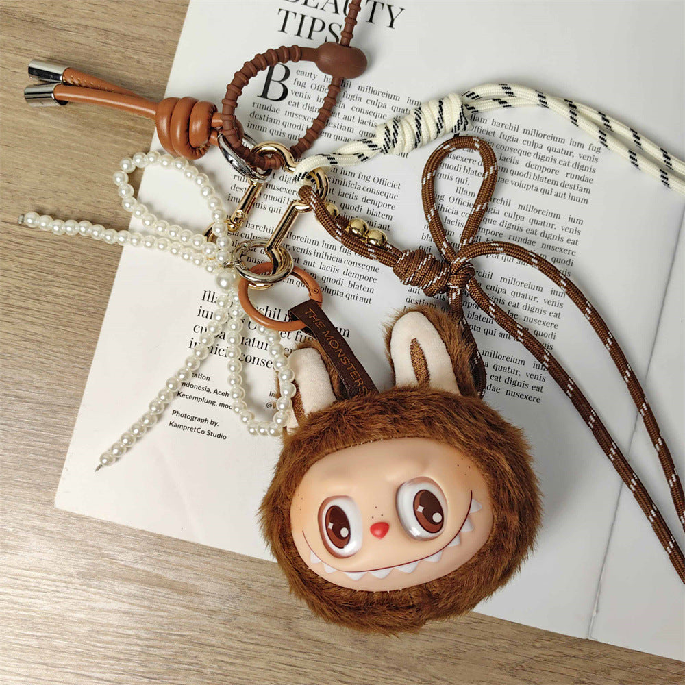 Adorable Brown Keychain & Bag Charm