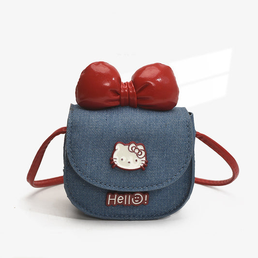 Kitty Bow Mini Crossbody Bag