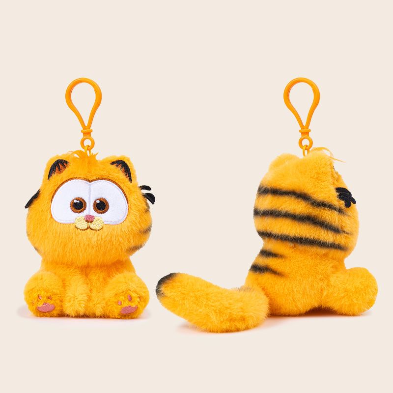 Cute Garfield Plush Bag Charm & Keychain