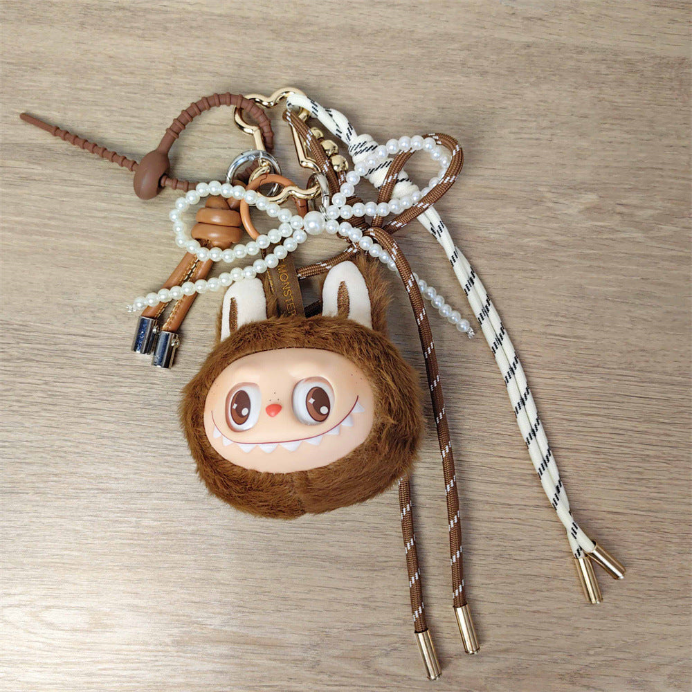 Adorable Brown Keychain & Bag Charm