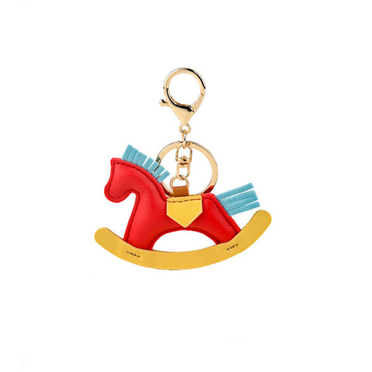 Vintage Rocking Horse Bag Charm