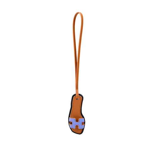 Mini H Slipper Bag Charm