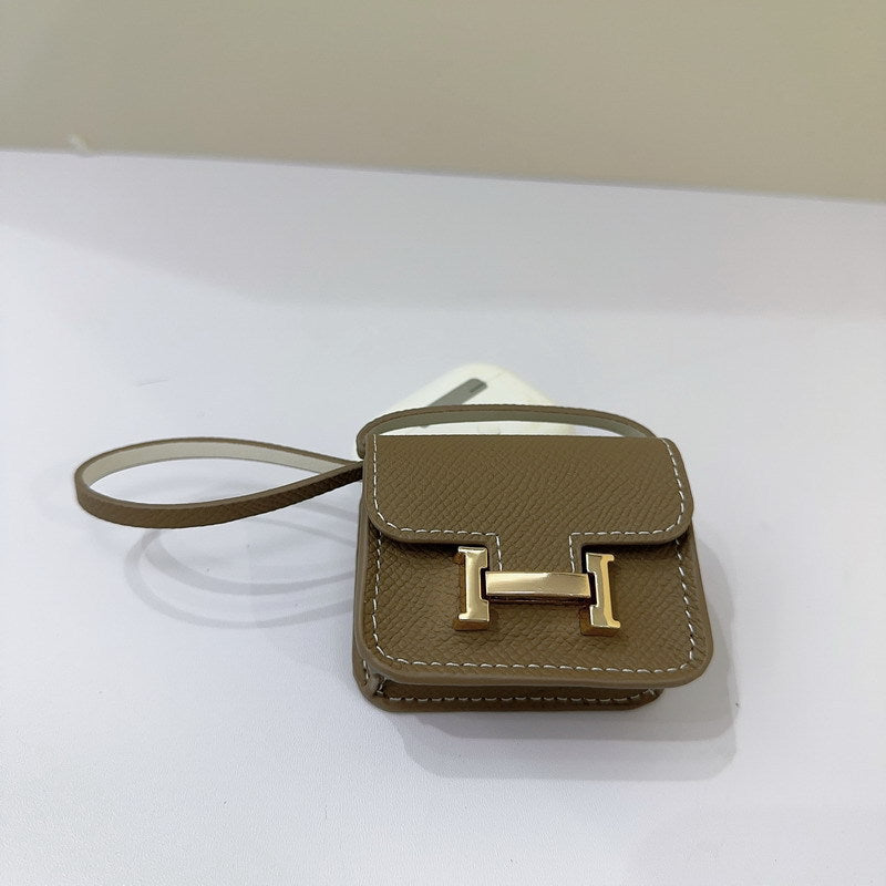Genuine Leather Mini Constance Bag Charm