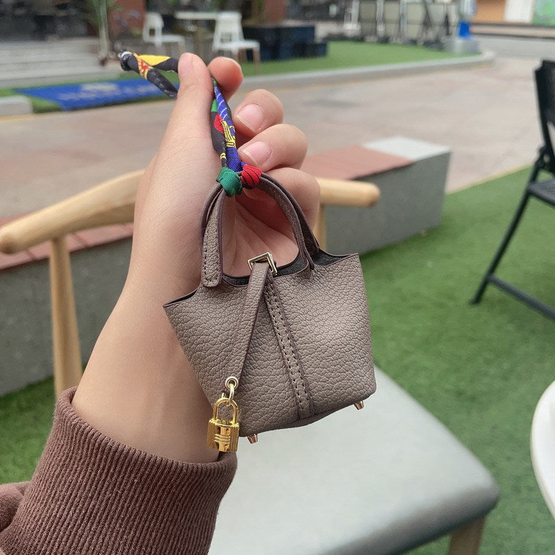 Mini Picotin Bag Charm