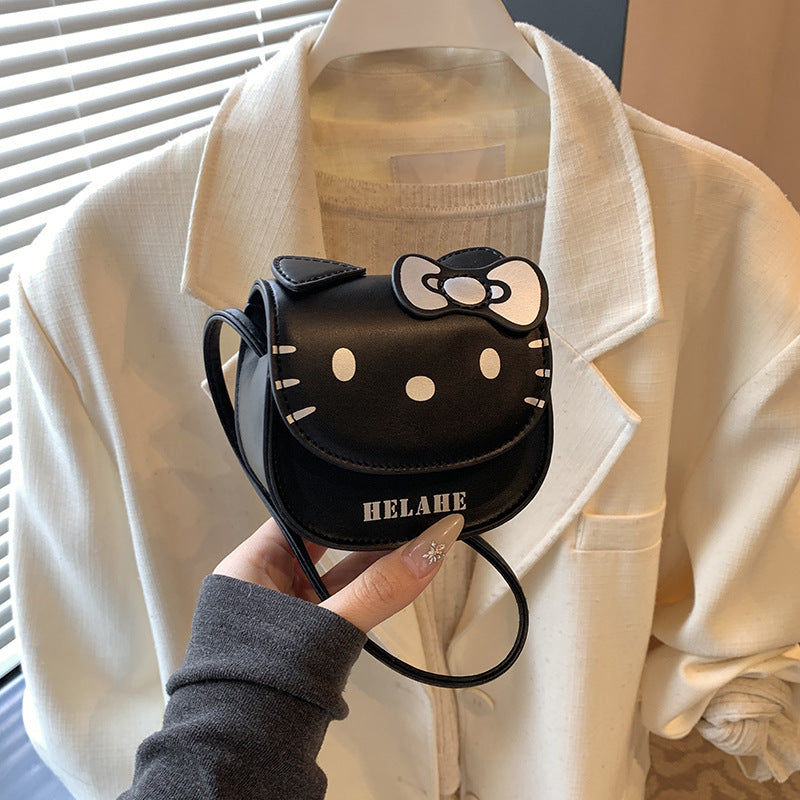 Kids' Cartoon Cat Crossbody Bag