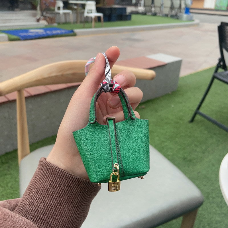 Mini Picotin Bag Charm