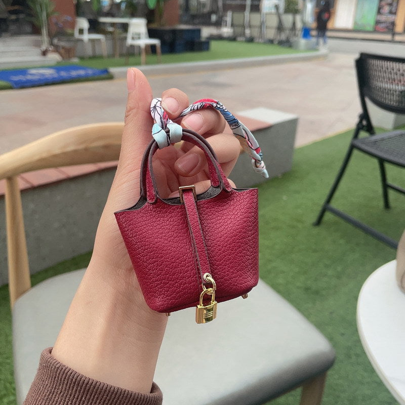 Mini Picotin Bag Charm