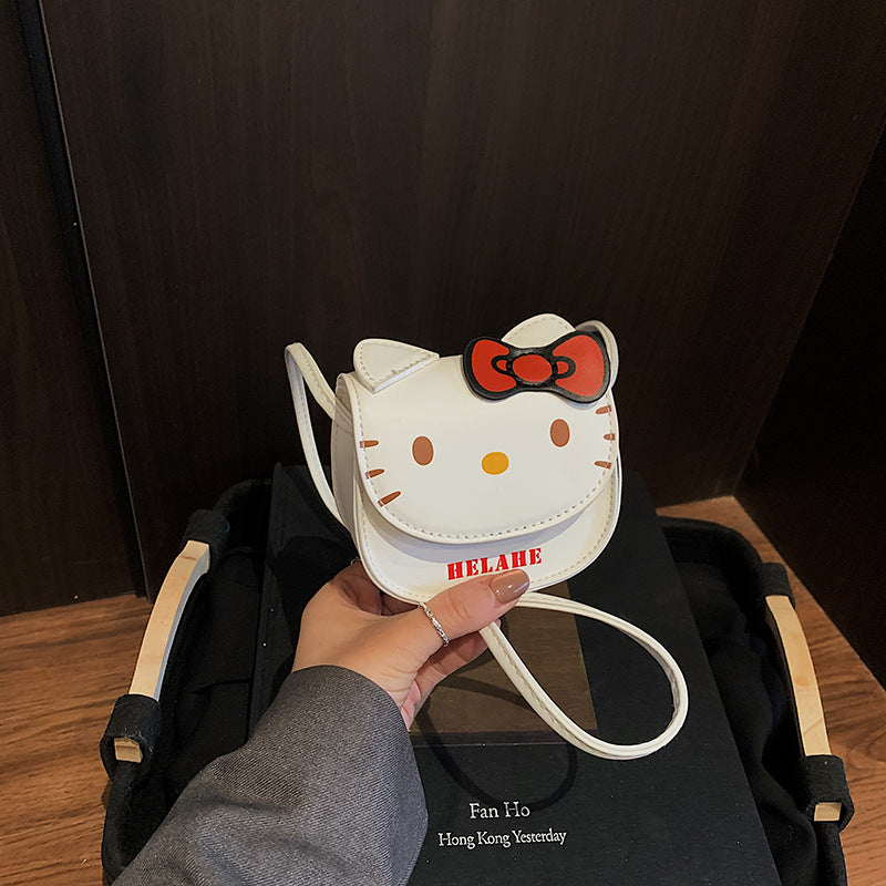 Kids' Cartoon Cat Crossbody Bag