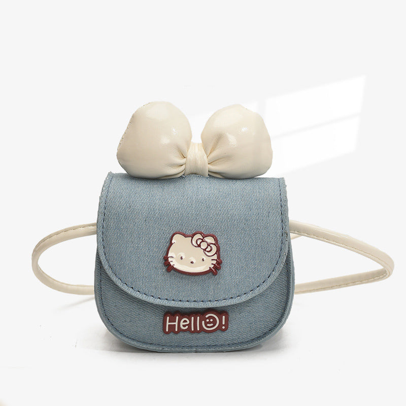 Kitty Bow Mini Crossbody Bag